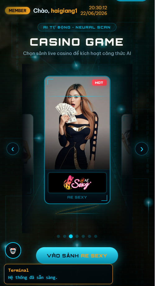 Sảnh casino live